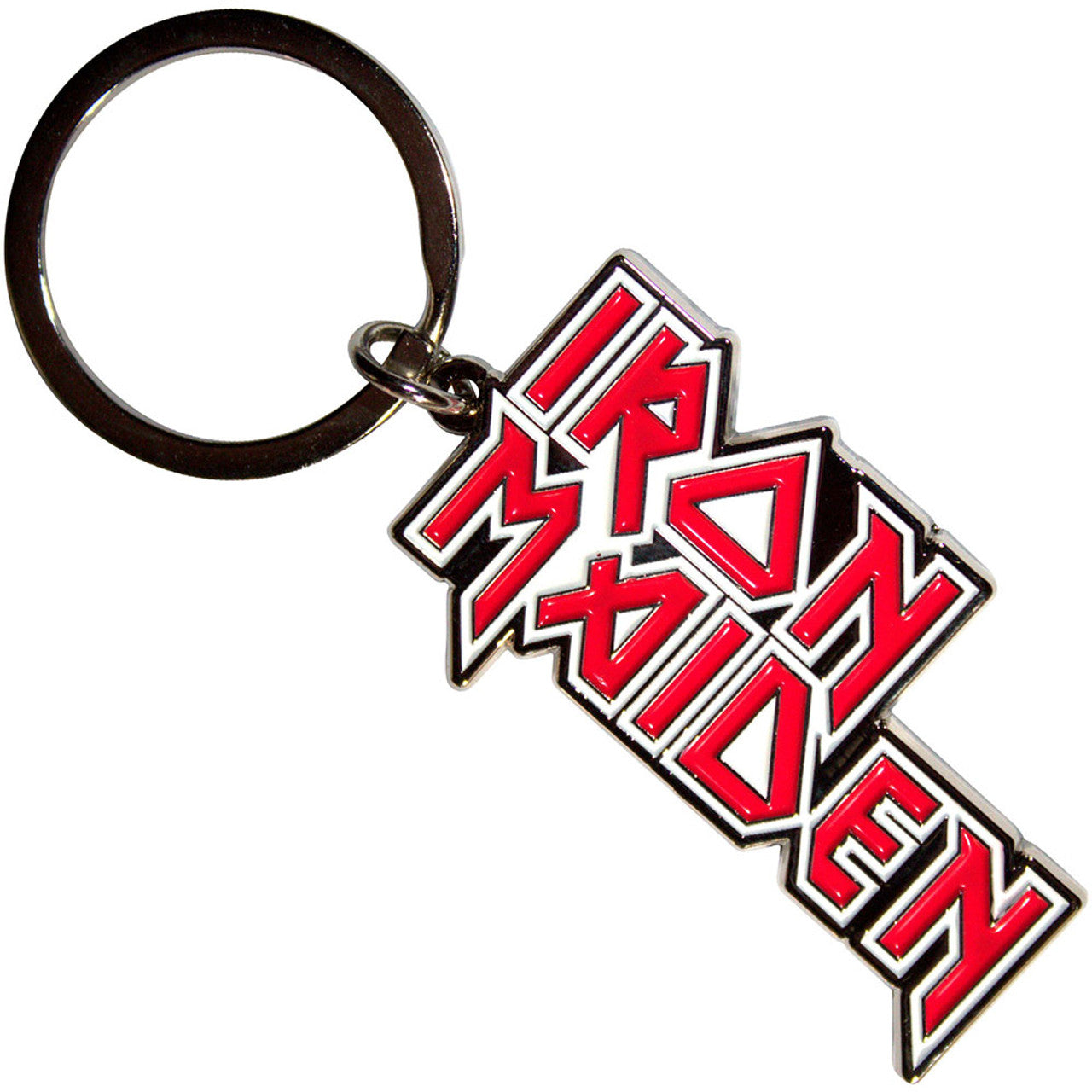 Iron Maiden - Keychain Stacked Logo