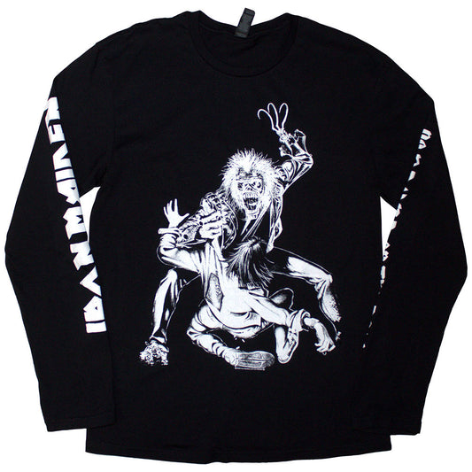 Iron Maiden Long Sleeve T Shirt - No Prayer Claw Isolated | Buy Now For 39.99