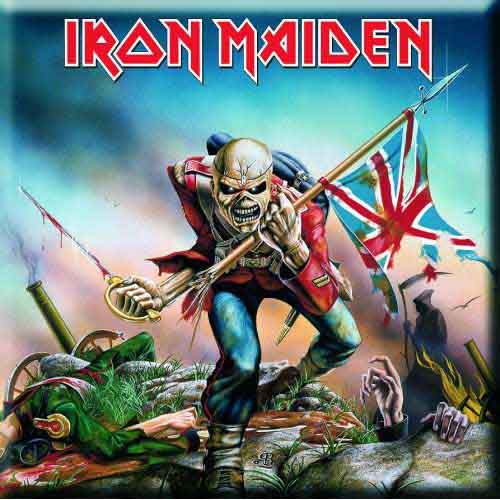 Iron Maiden Fridge Magnets - The Trooper