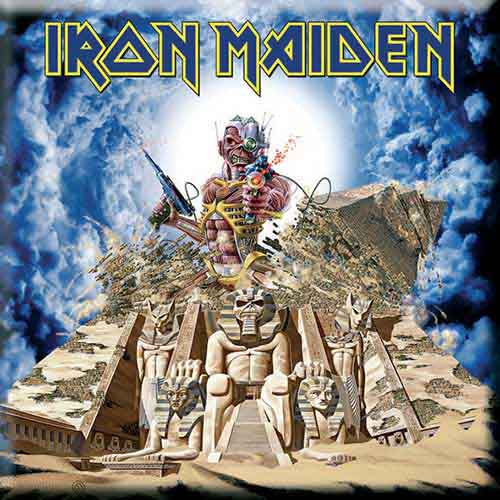 Iron Maiden Fridge Magnets - Somewhere Back In Time
