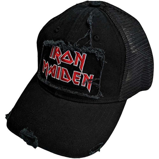 Iron Maiden Baseball Caps - Scuffed Logo