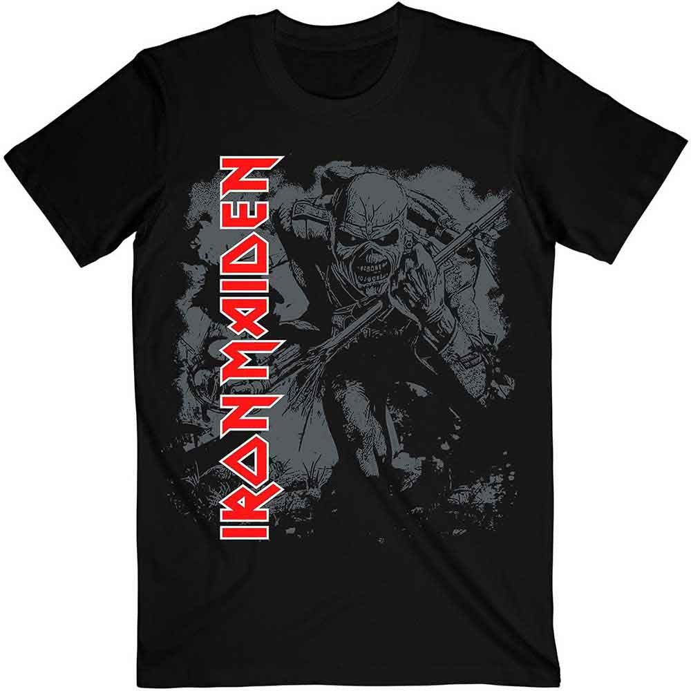 Iron Maiden T Shirt - Hi Contrast Trooper