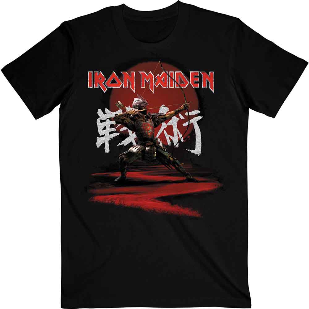 Iron Maiden T Shirt - Eddie Archer Kanji