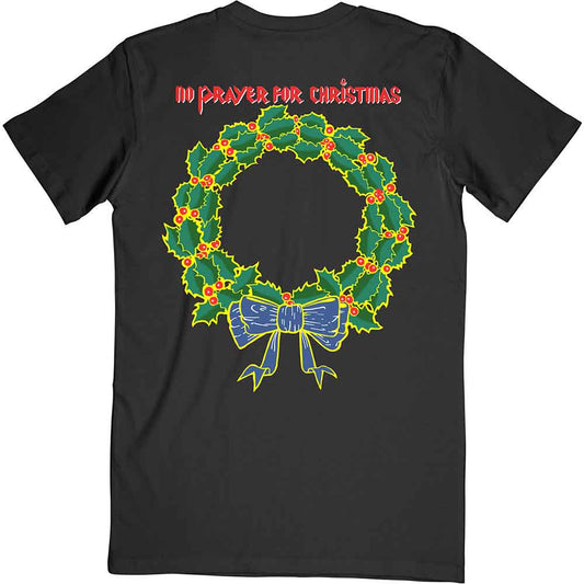 Iron Maiden T Shirt - No Prayer For Christmas