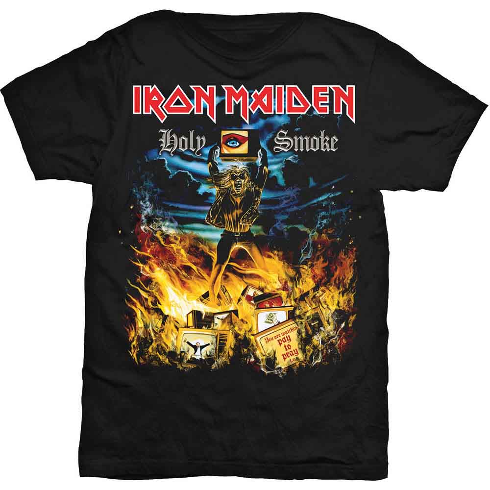 Iron Maiden T Shirt - Holy Smoke