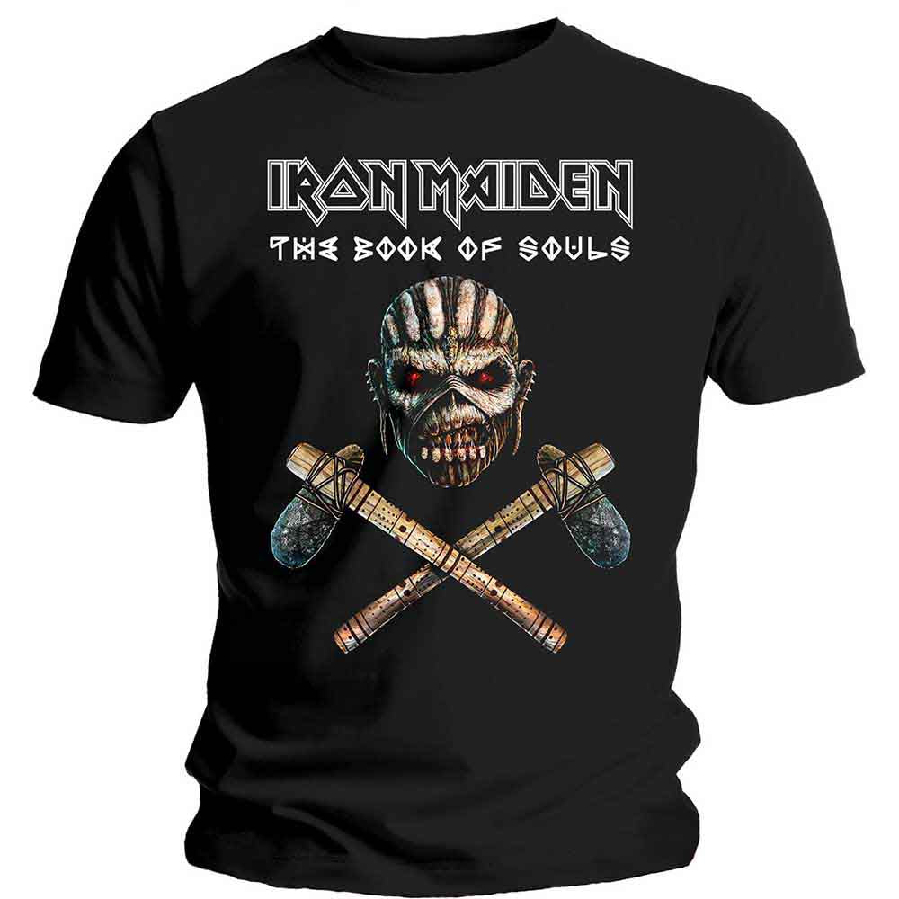 Iron Maiden T Shirt - Axe Colour