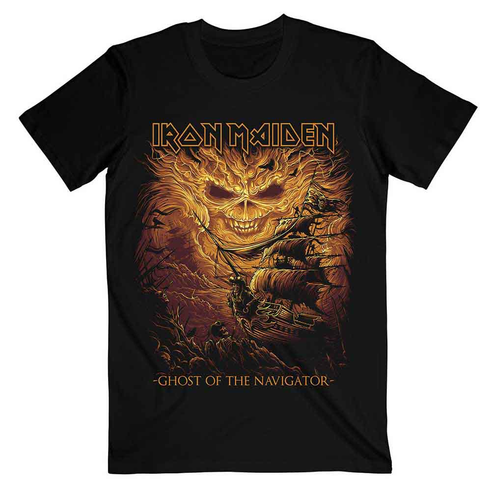 Iron Maiden T Shirt - Ghost Of The Navigator