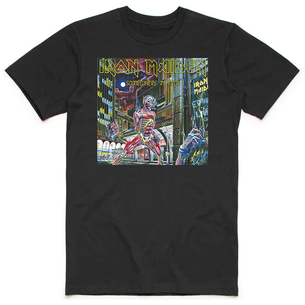 Iron Maiden T Shirt - Somewhere In Time Box