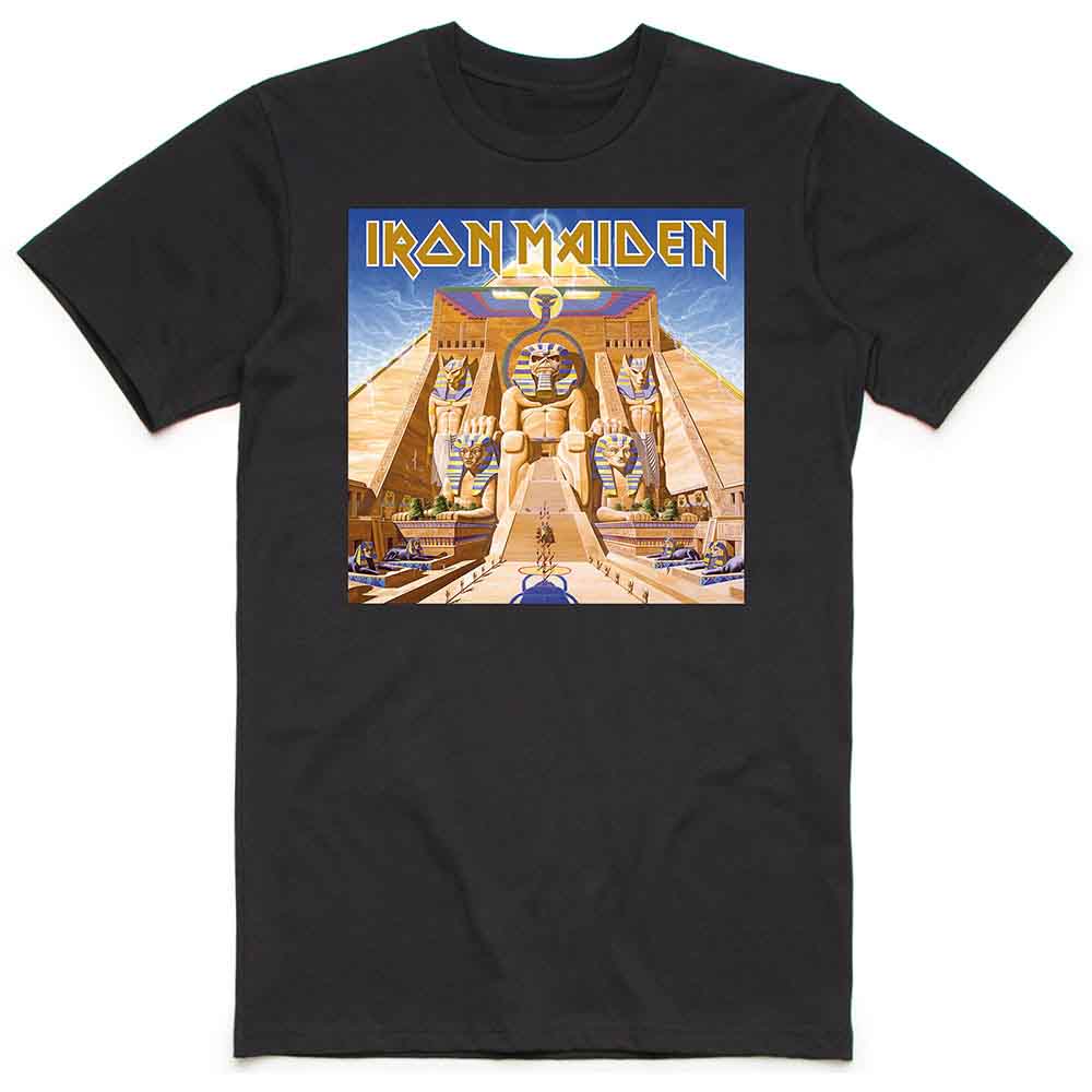 Iron Maiden T Shirt - Powerslave Album Cover Box