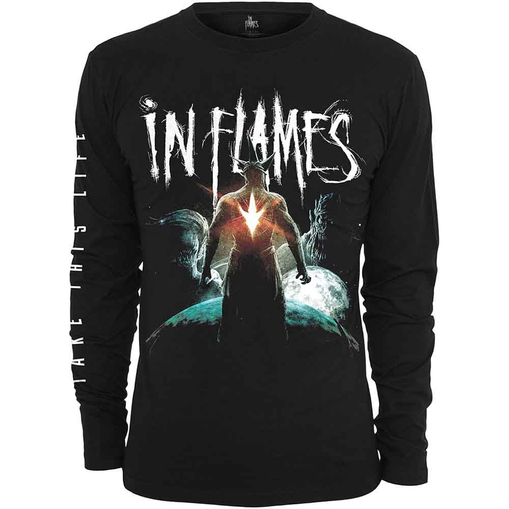 In Flames Long Sleeve T Shirt - Take This Life
