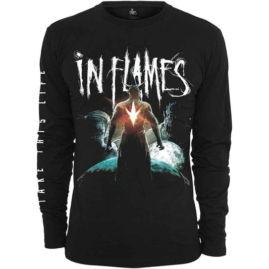 In Flames Long Sleeve T Shirt - Take This Life