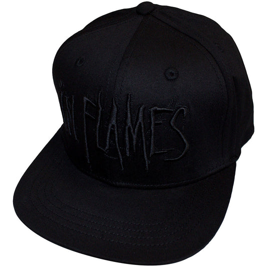 In Flames Baseball Caps - Black Logo
