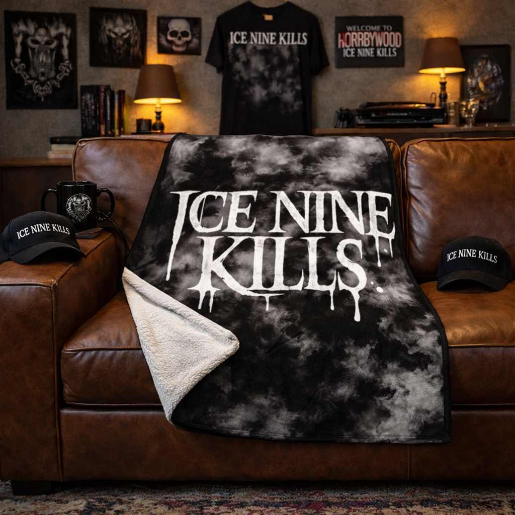 Rocksax Ice Nine Kills Blanket - Drippy Logo