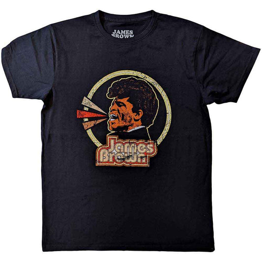 James Brown T Shirt - Circle & Logo