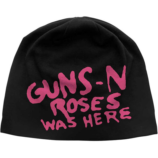 Guns N Roses Beanies - Was Here JD Print