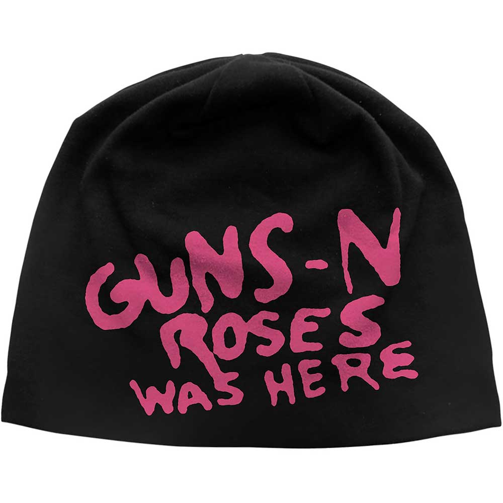 Guns N Roses Beanies - Was Here JD Print