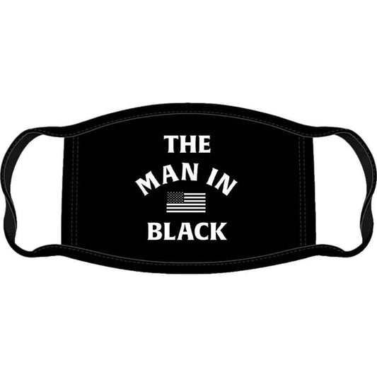 Johnny Cash Face Masks - Man In Black