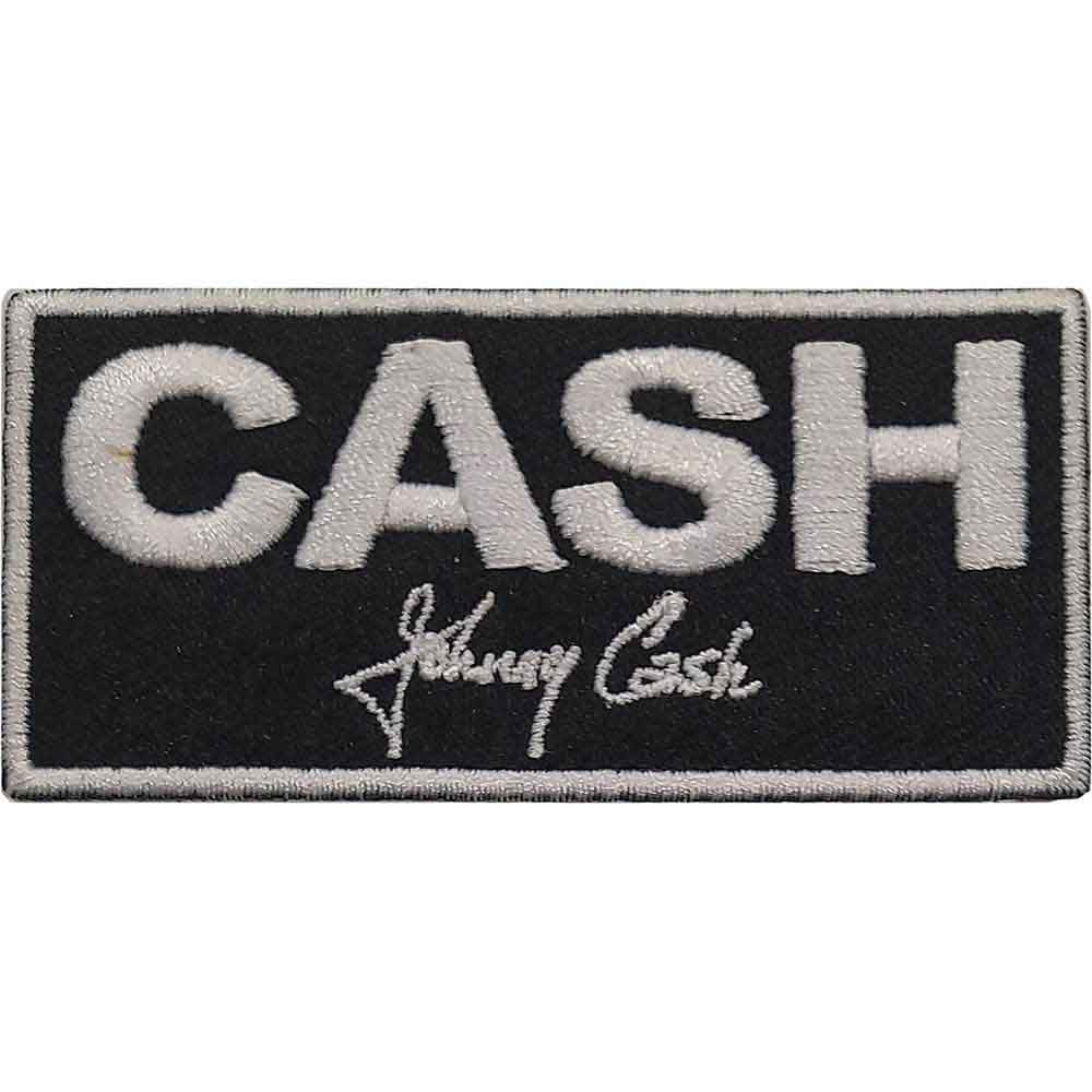 Johnny Cash Patches - Iron On - Block
