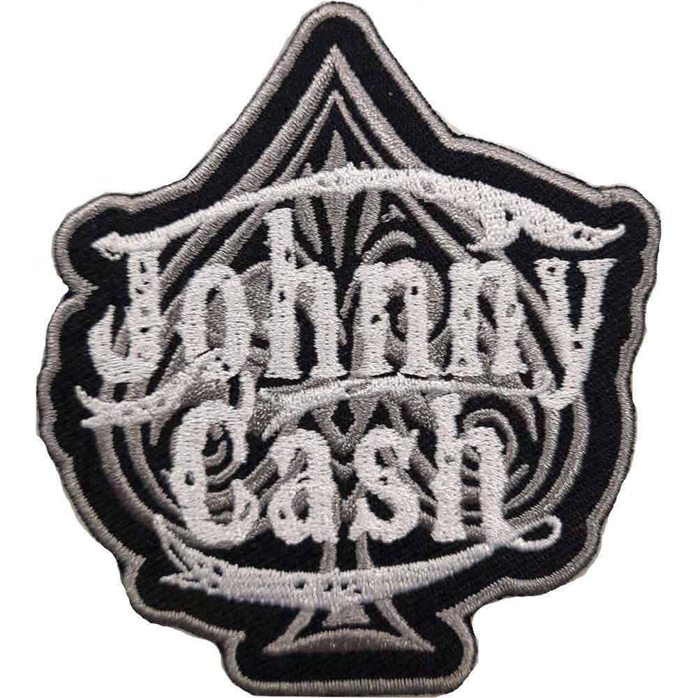 Johnny Cash Patches - Iron On - Spade