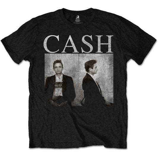 Johnny Cash T Shirt - Mug Shot