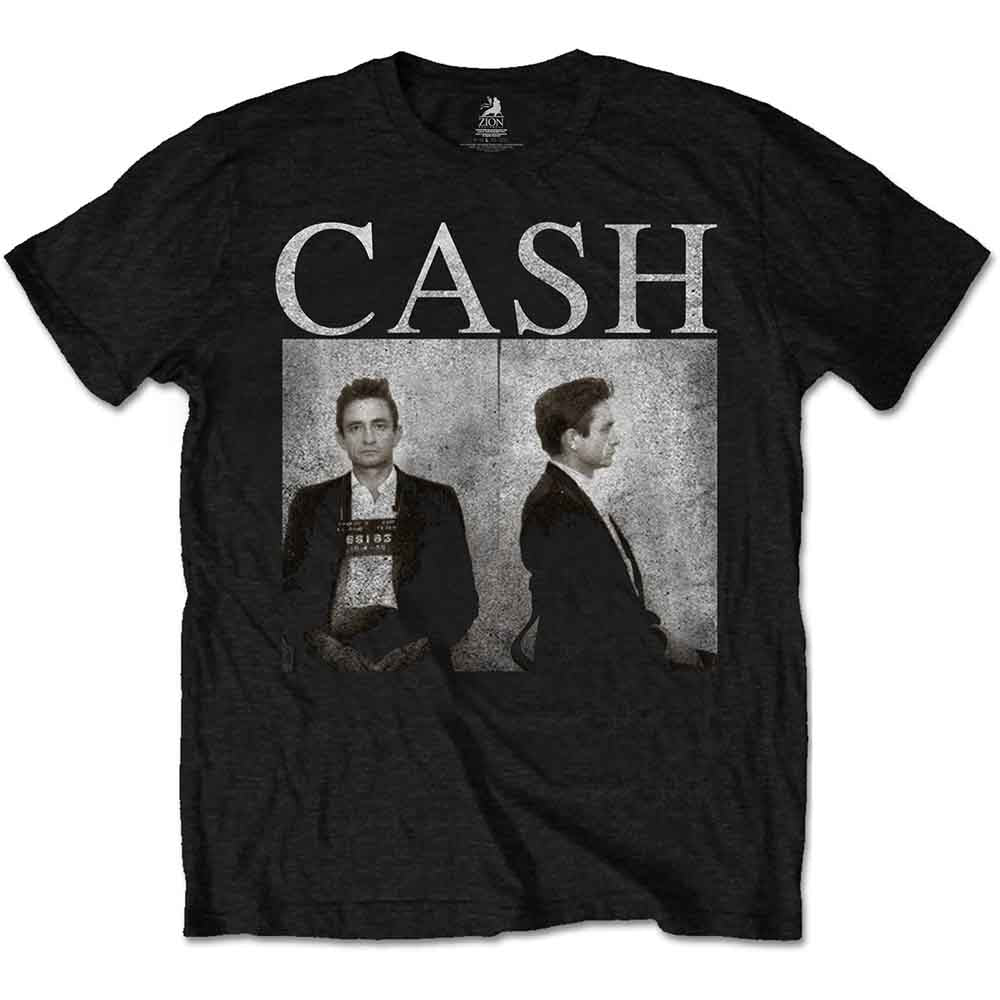 Johnny Cash T Shirt - Mug Shot