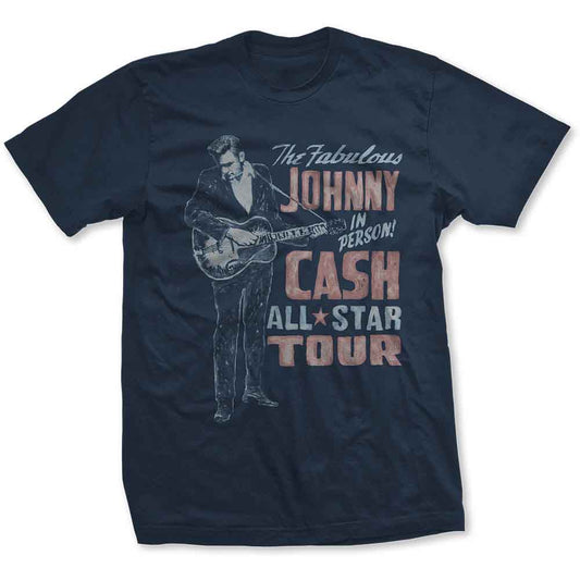 Johnny Cash T Shirt - All Star Tour