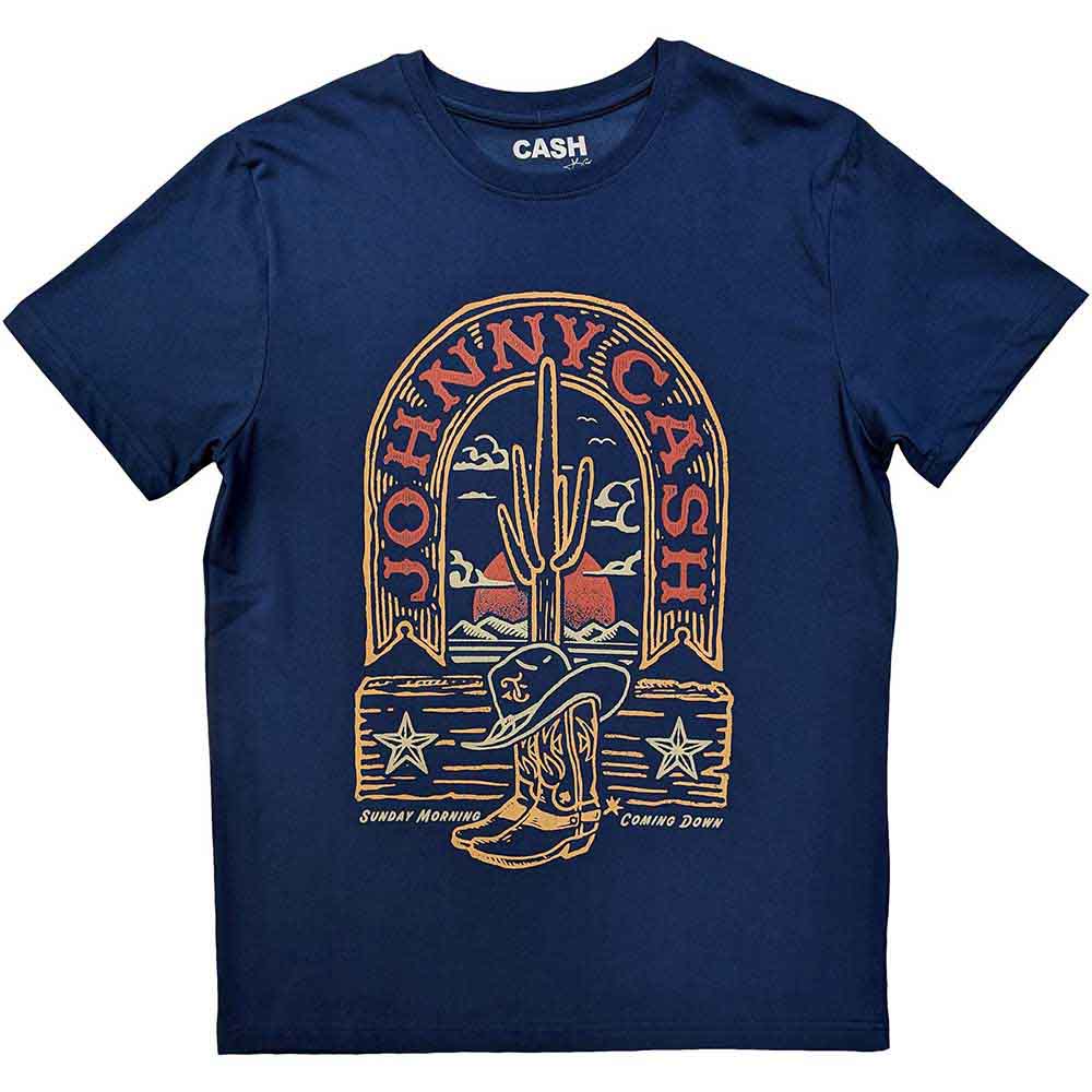 Johnny Cash T Shirt - Sunday Morning