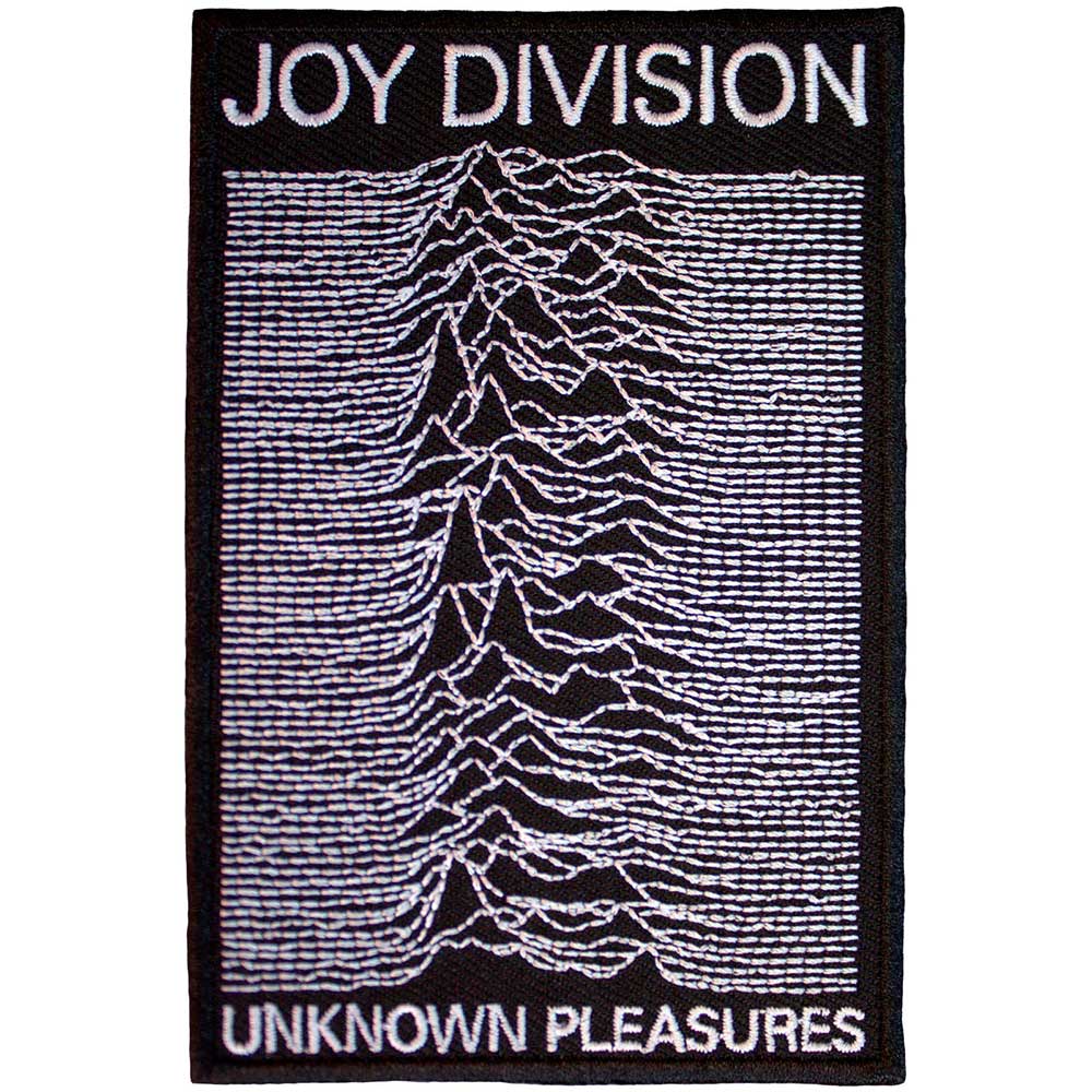Joy Division Patches Iron On - Unknown Pleasures