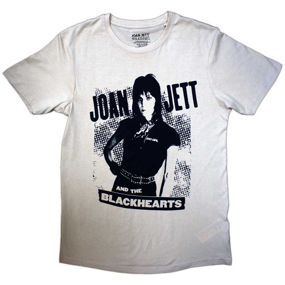 Joan Jett T Shirt - Crosshatch