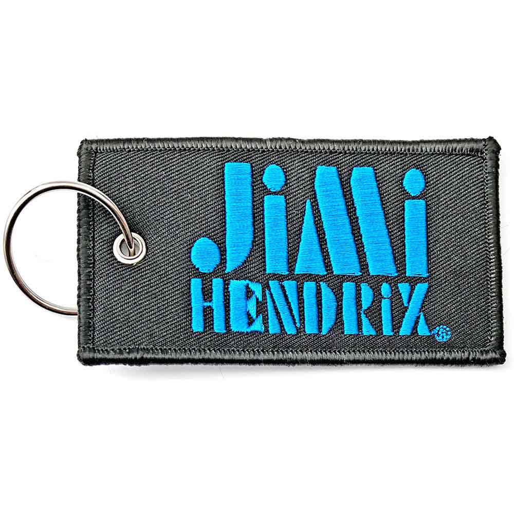 Jimi Hendrix Patch Keychains - Stencil Logo