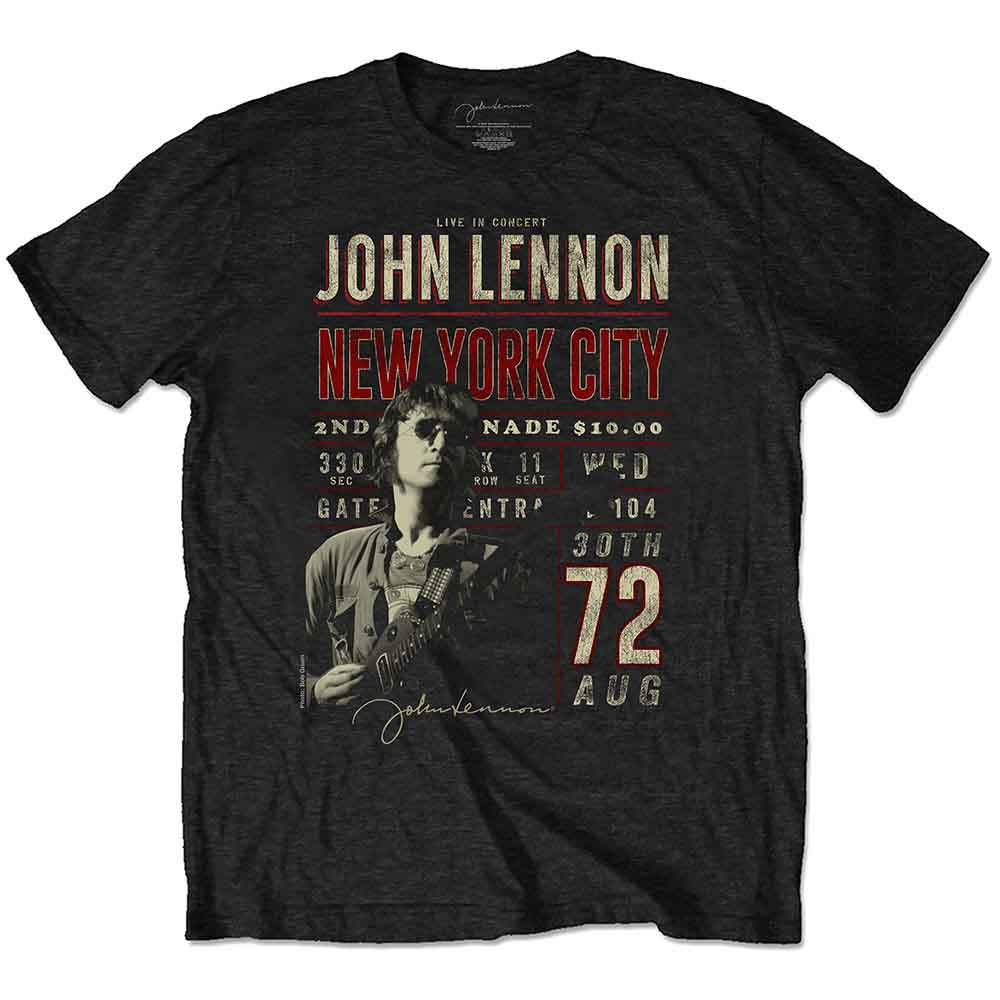 John Lennon T Shirt - NYC '72