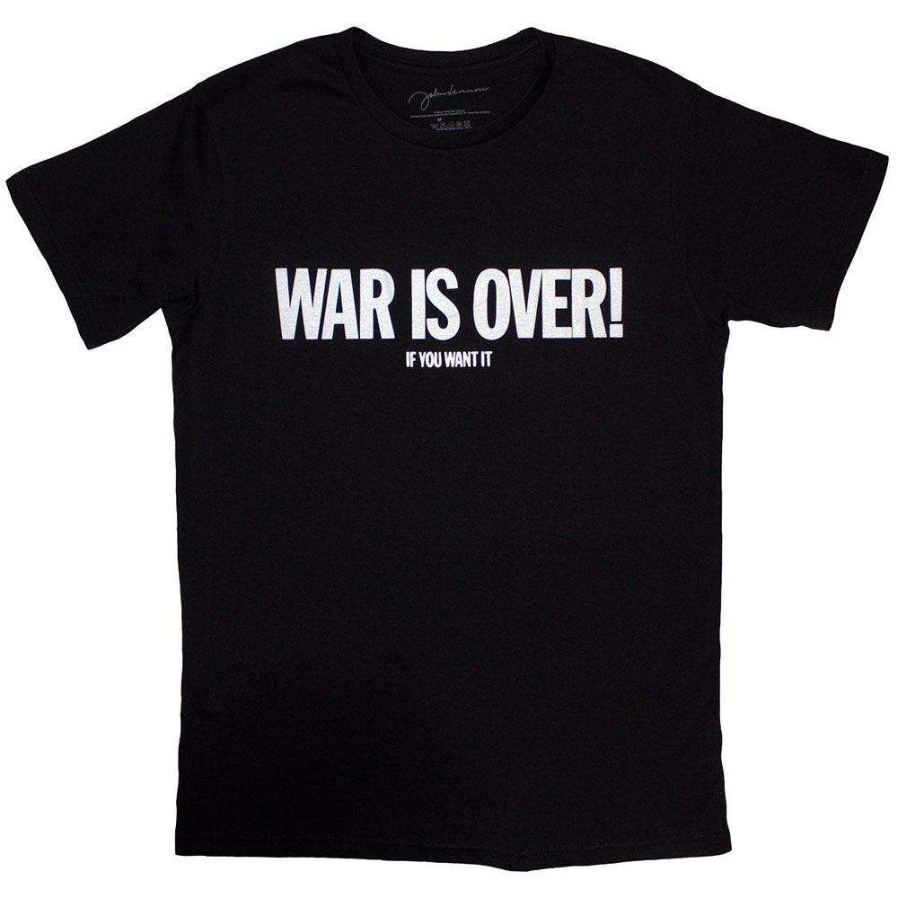 John Lennon T Shirt - War Is Over