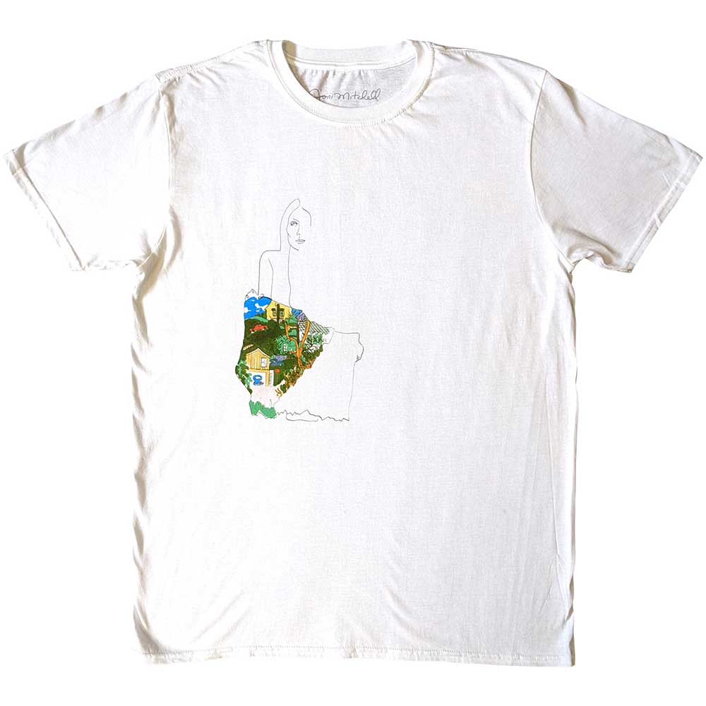 Joni Mitchell T Shirt - Ladies Album