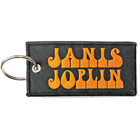 Janis Joplin Patch Keychains - Logo
