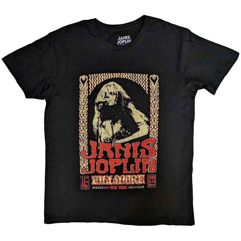 Janis Joplin T Shirt - Vintage Poster