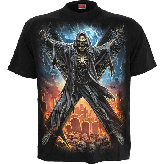CROSSED OVER - T-Shirt Black