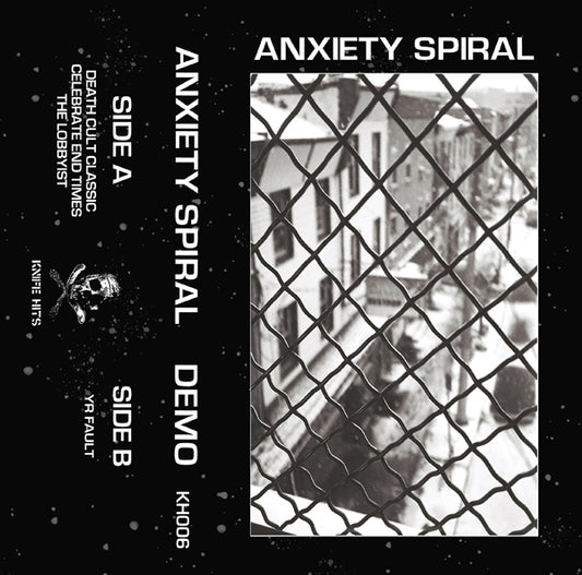 Anxiety Spiral Music Cassette - Demo | Buy Now For 19.99