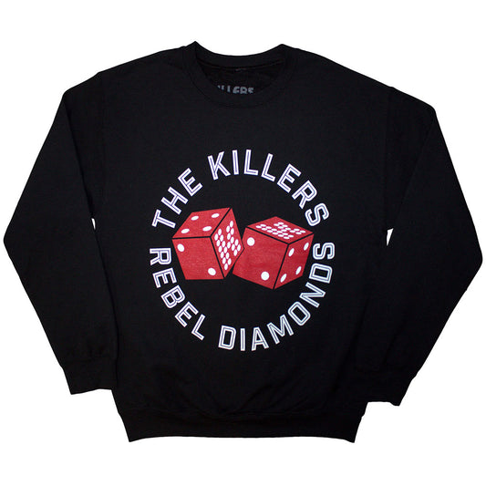 The Killers Sweatshirt - Tour '24 Rebel Diamonds Dice