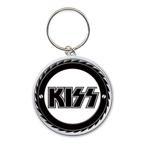 Kiss Standard Keychains - Buzz Saw Logo