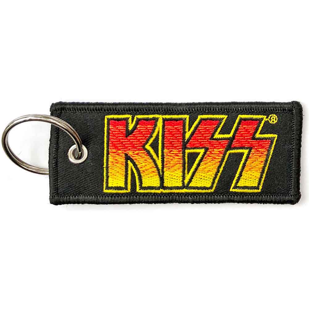 Kiss Patch Keychains - Classic Logo