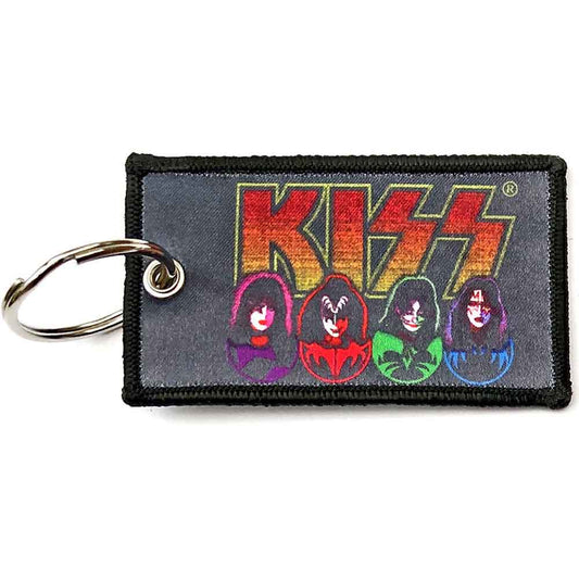 Kiss Patch Keychains - Faces & Icons