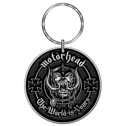 Motorhead Keychains - The World Is Yours