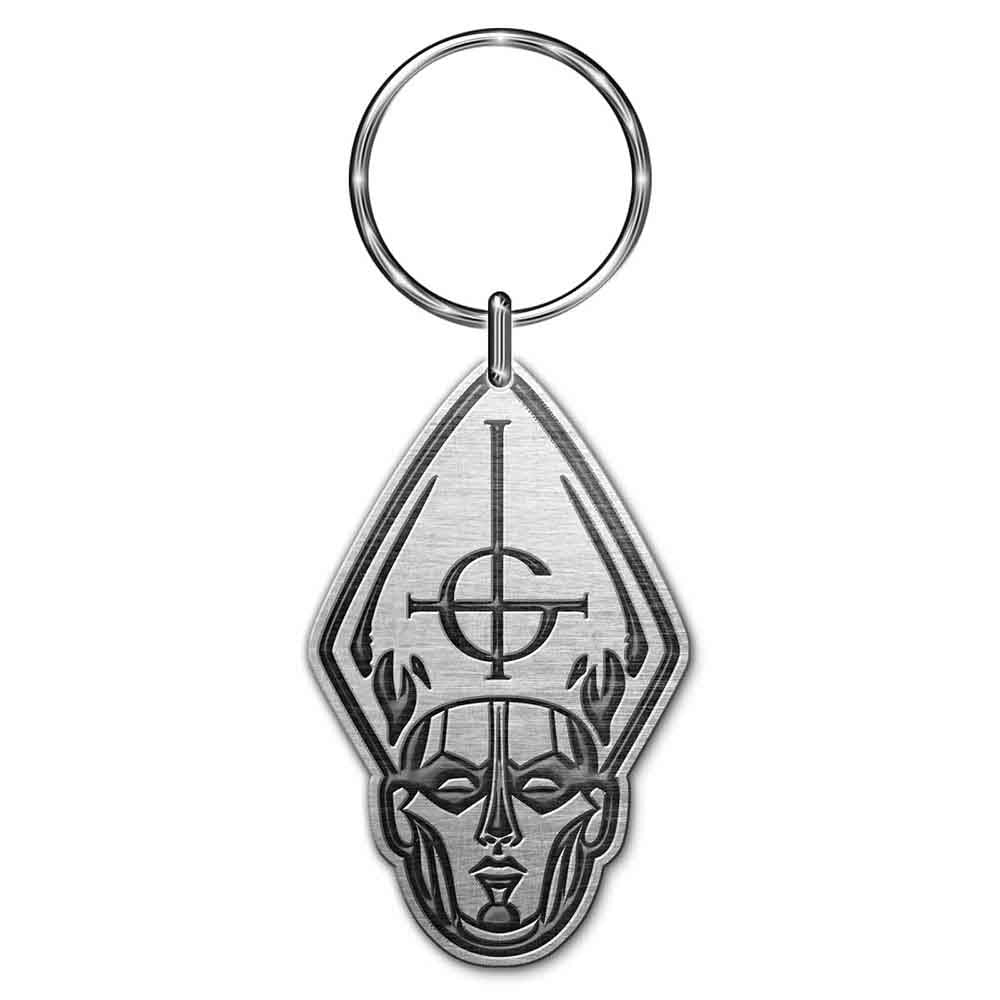 Ghost Standard Keychains - Papa Head