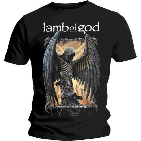 Lamb Of God T Shirt - Winged Death