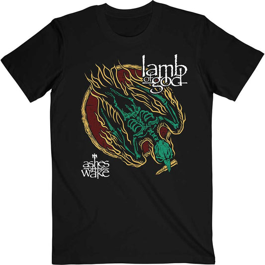 Lamb Of God T Shirt - Ashes Of The Wake