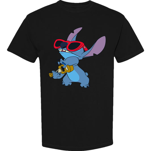 Disney T Shirt - Stitch Guitar | Buy Now For 19.99