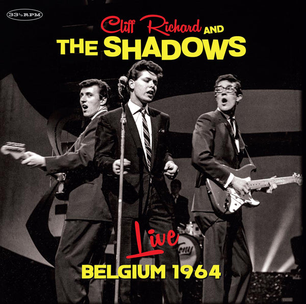 Cliff Richard And The Shadows LP - Live Belgium 1964 (10" Yellow Vinyl)