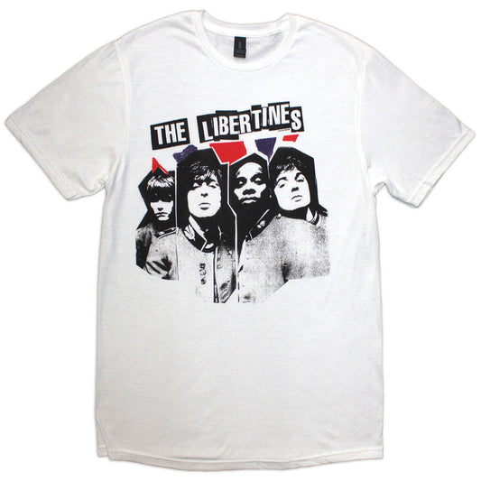 The Libertines T Shirt - Rip Flag Xerox | Buy Now For 24.99