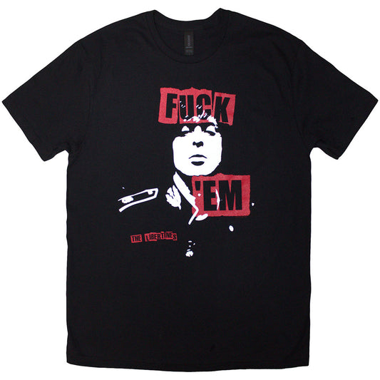 The Libertines T Shirt - Fuck 'Em Slogan | Buy Now For 24.99