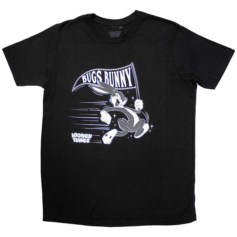 Warner Bros T Shirt - Retro Bugs Flag | Buy Now For 19.99